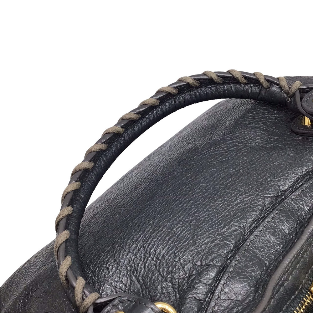 BALENCIAGA The City Gray Bag Handbag Shoulder Leather - Picture 7 of 11